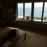 客室からは津軽海峡を見渡せる