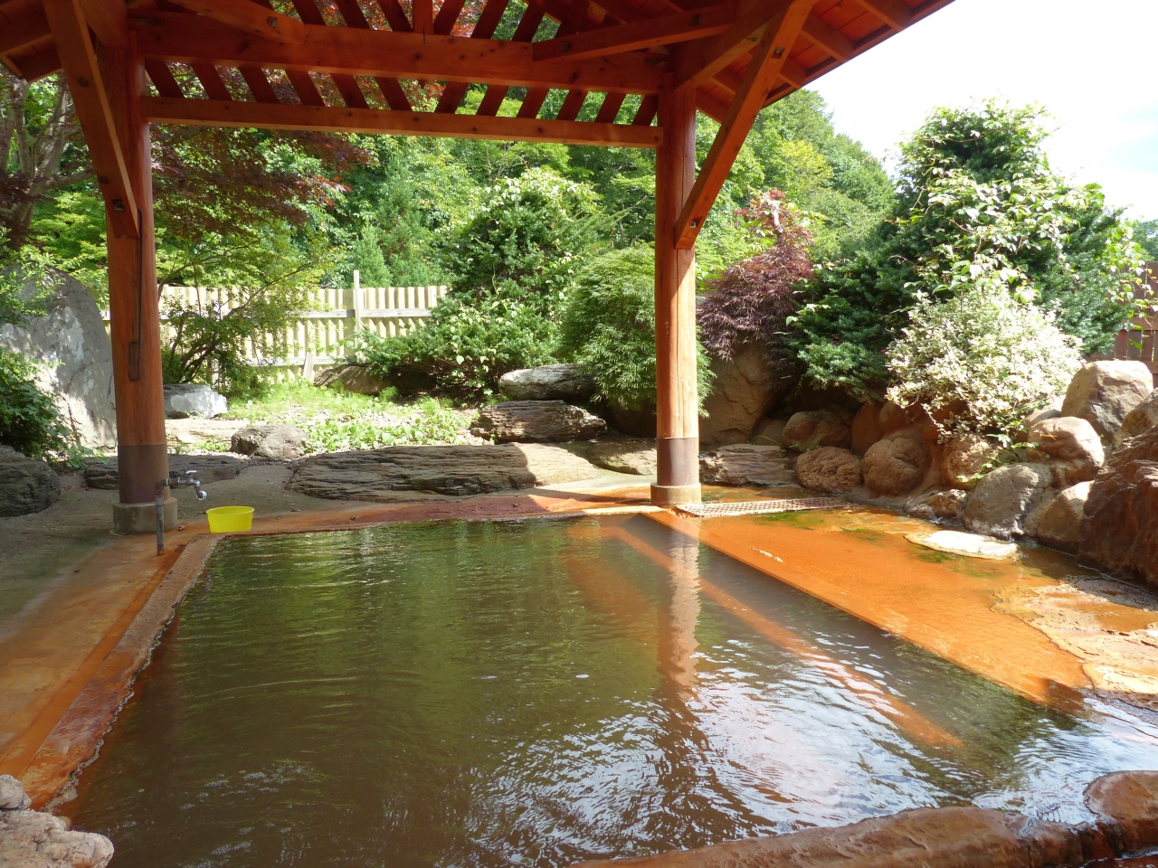 『知内温泉 ユートピア和楽園』に行ったら是非露天風呂へ